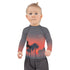 Sunset on Beach Kids SPF Rash Guard for Ultimate Sun Safety
